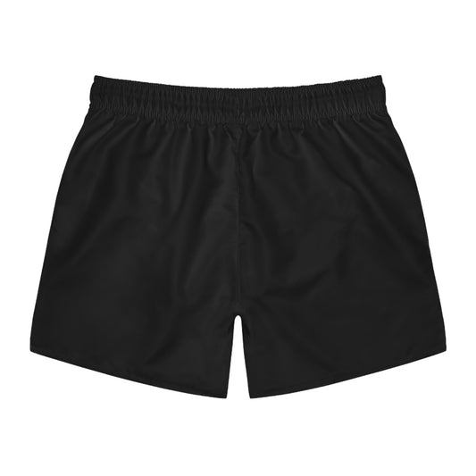 LB Ent Black Swim Trunks - The Lock Box