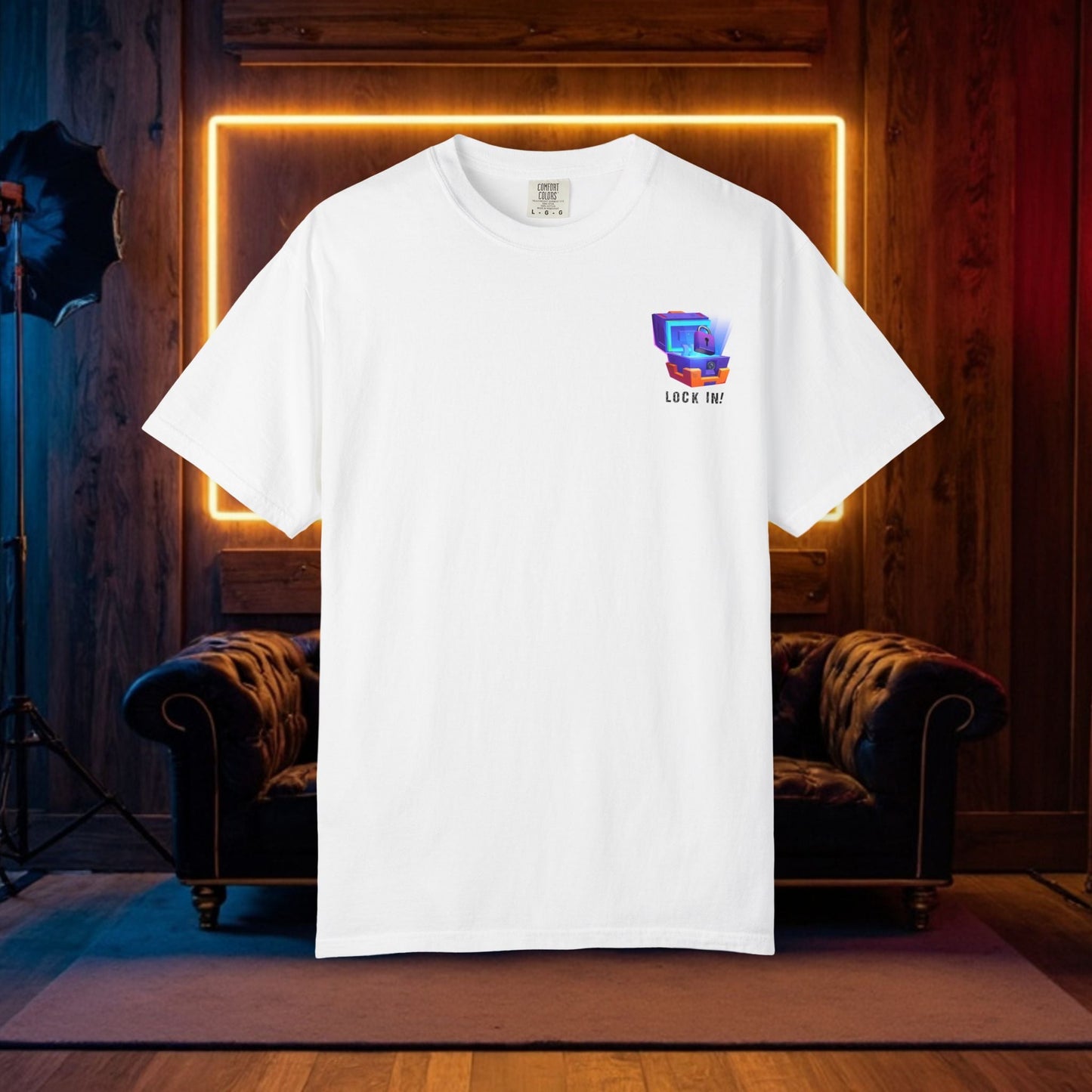 LB" Ent T-Shirt, Retro Graphics, - The Lock Box