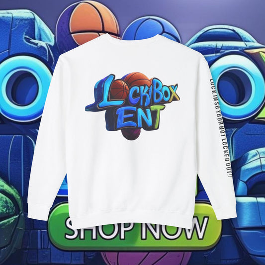 LockBox Ent Lightweight Crewneck Sweatshirt - The Lock Box
