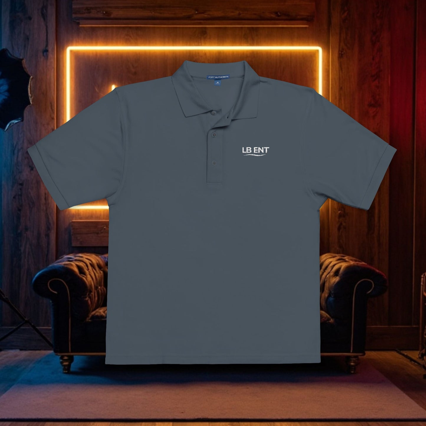Stylish LB Ent Polo Shirt, - The Lock Box