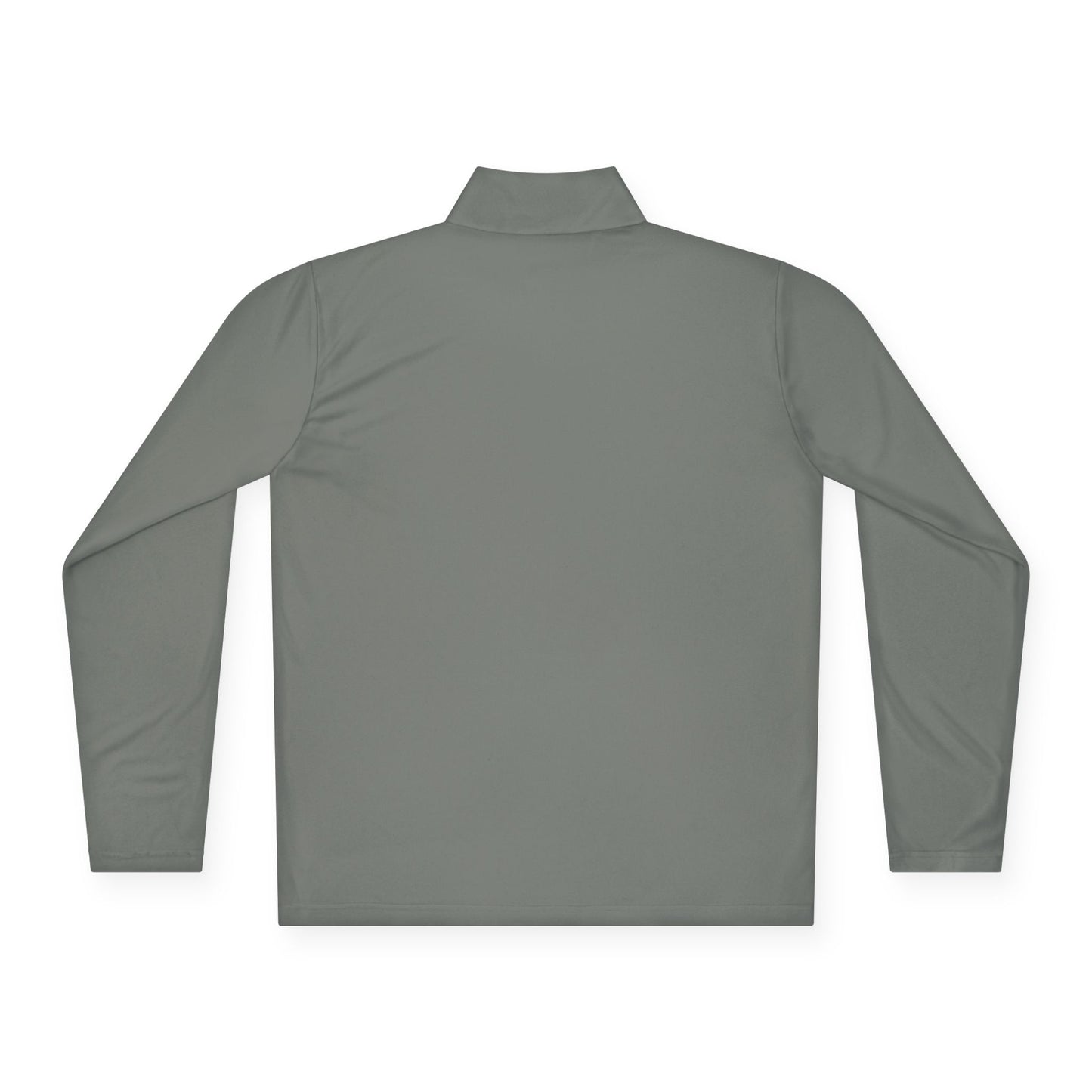 White Quarter-Zip Pullover