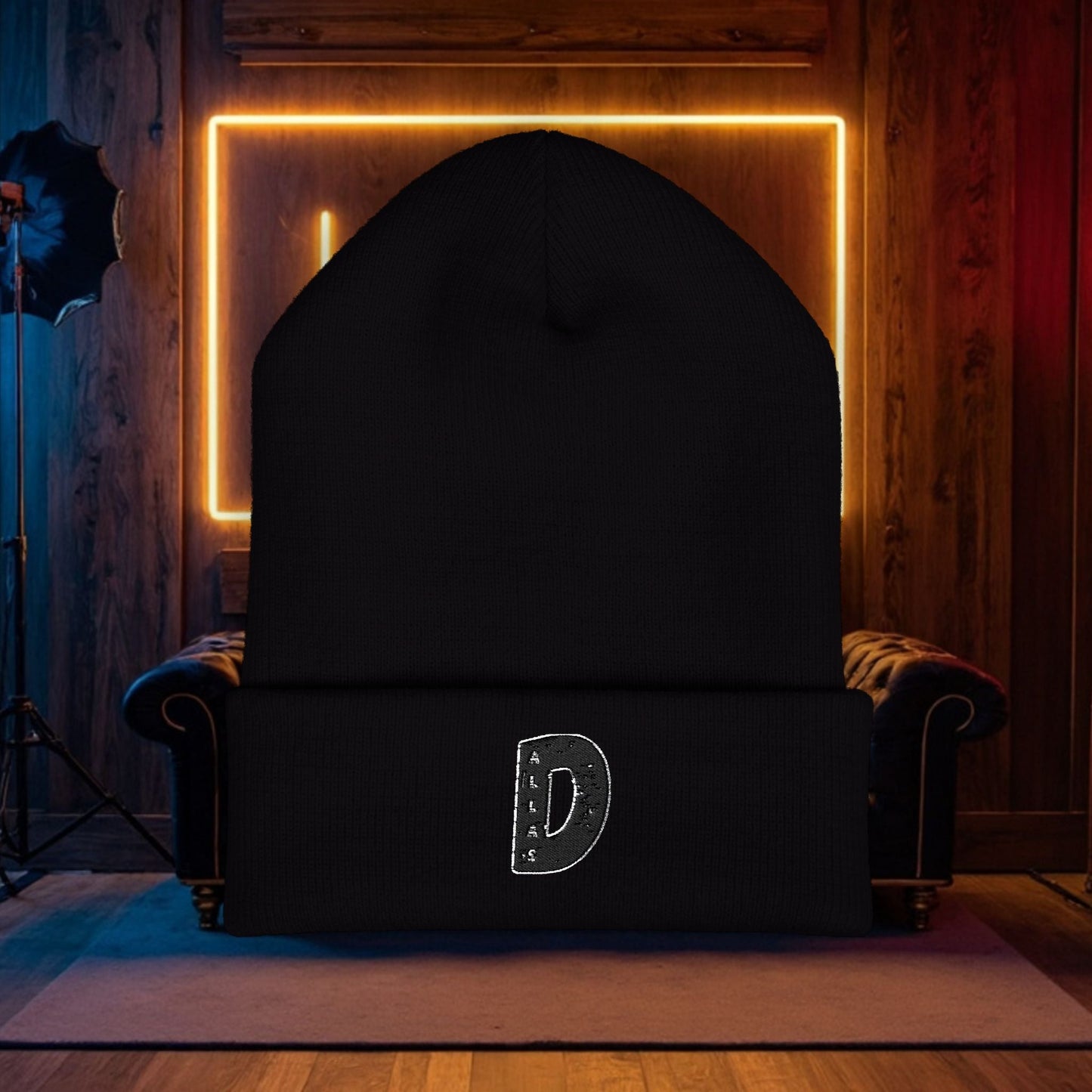 Embroidered LB" ENT Dallas Beanie - The Lock Box
