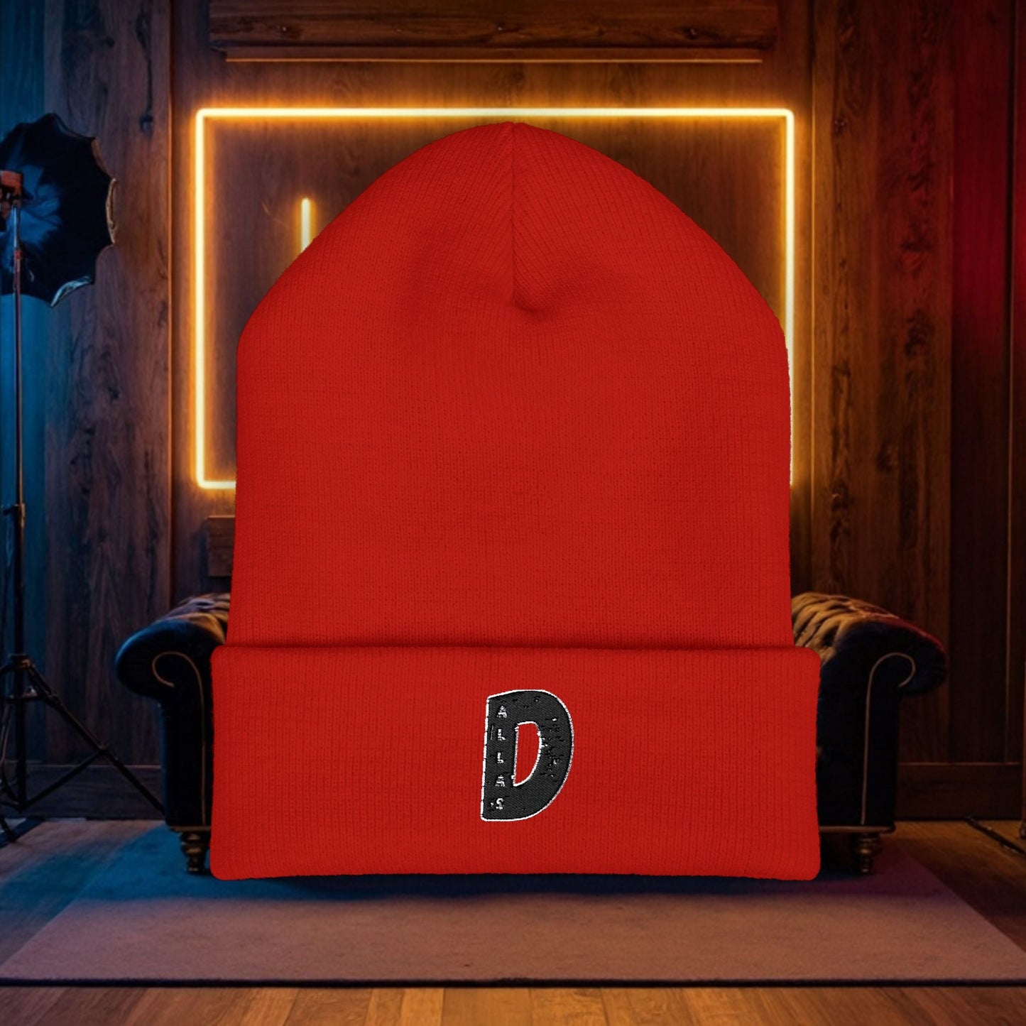 Embroidered LB" ENT Dallas Beanie - The Lock Box