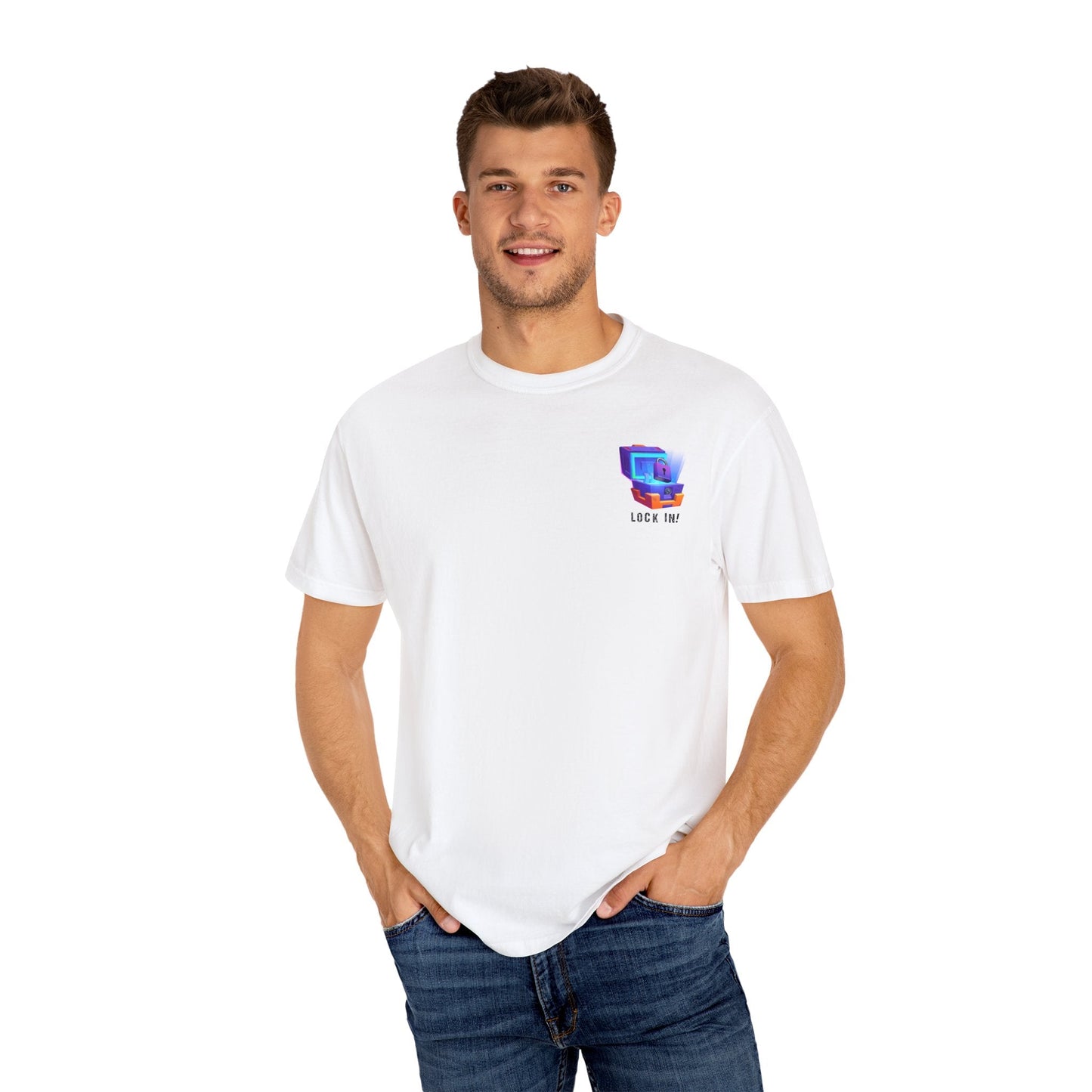 LB" Ent T-Shirt, Retro Graphics, - The Lock Box