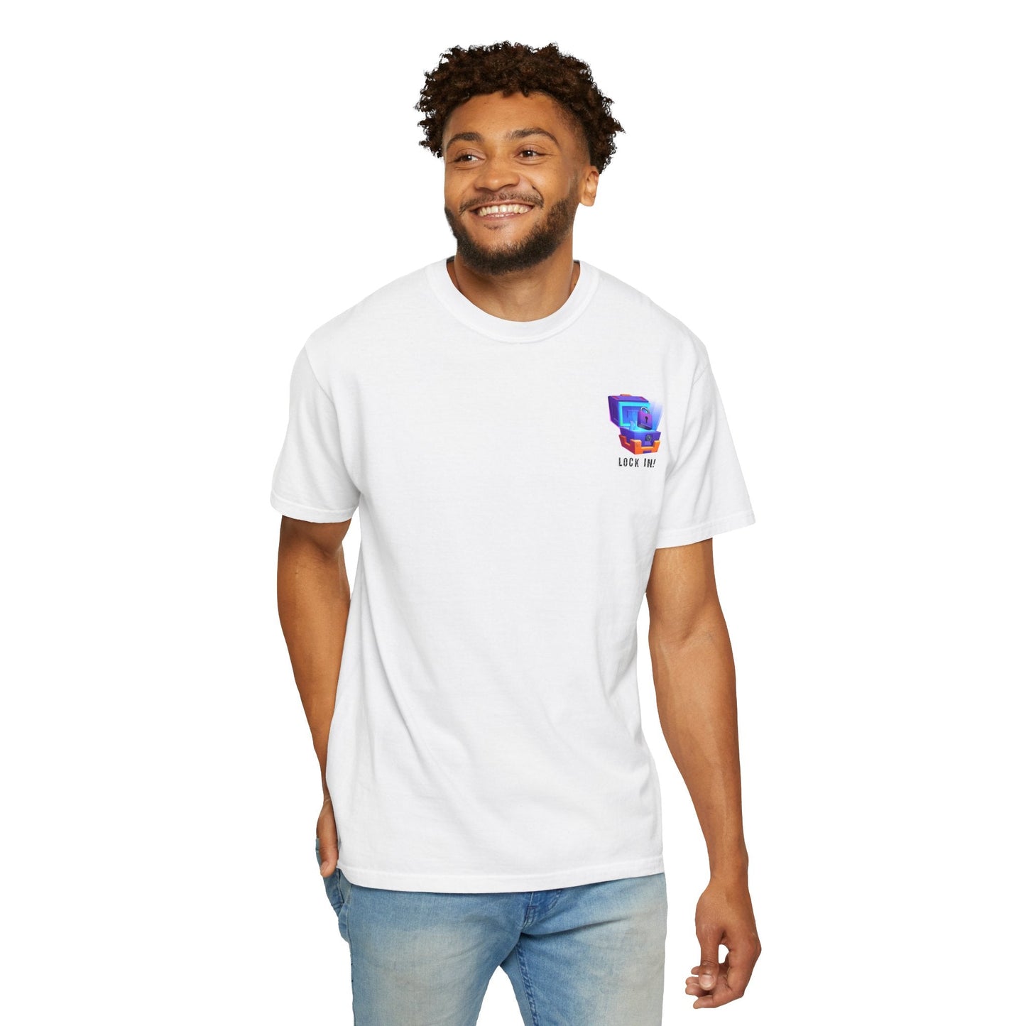 LB" Ent T-Shirt, Retro Graphics, - The Lock Box