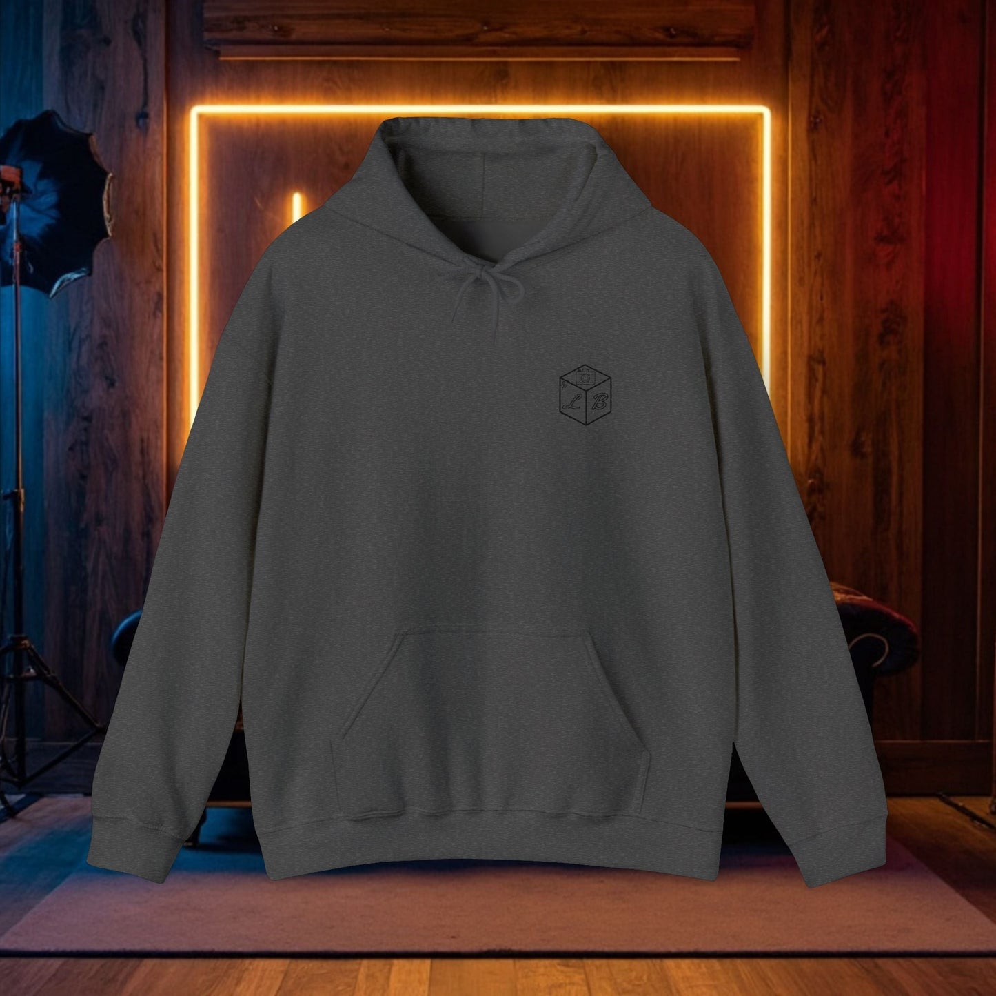 LB" ENT Unisex Heavy Blend™ Hooded Sweatshirt - The Lock Box