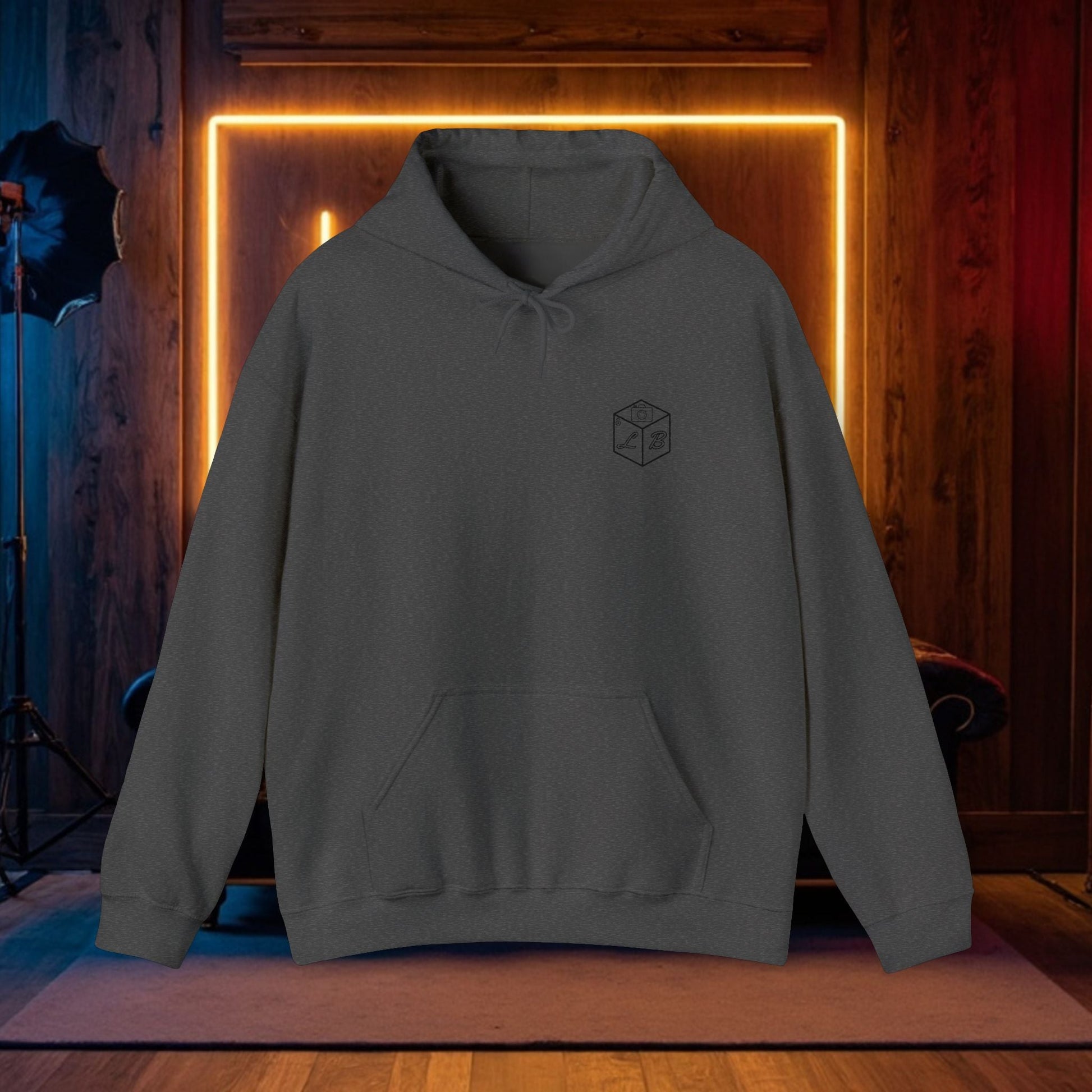 LB" ENT Unisex Heavy Blend™ Hooded Sweatshirt - The Lock Box