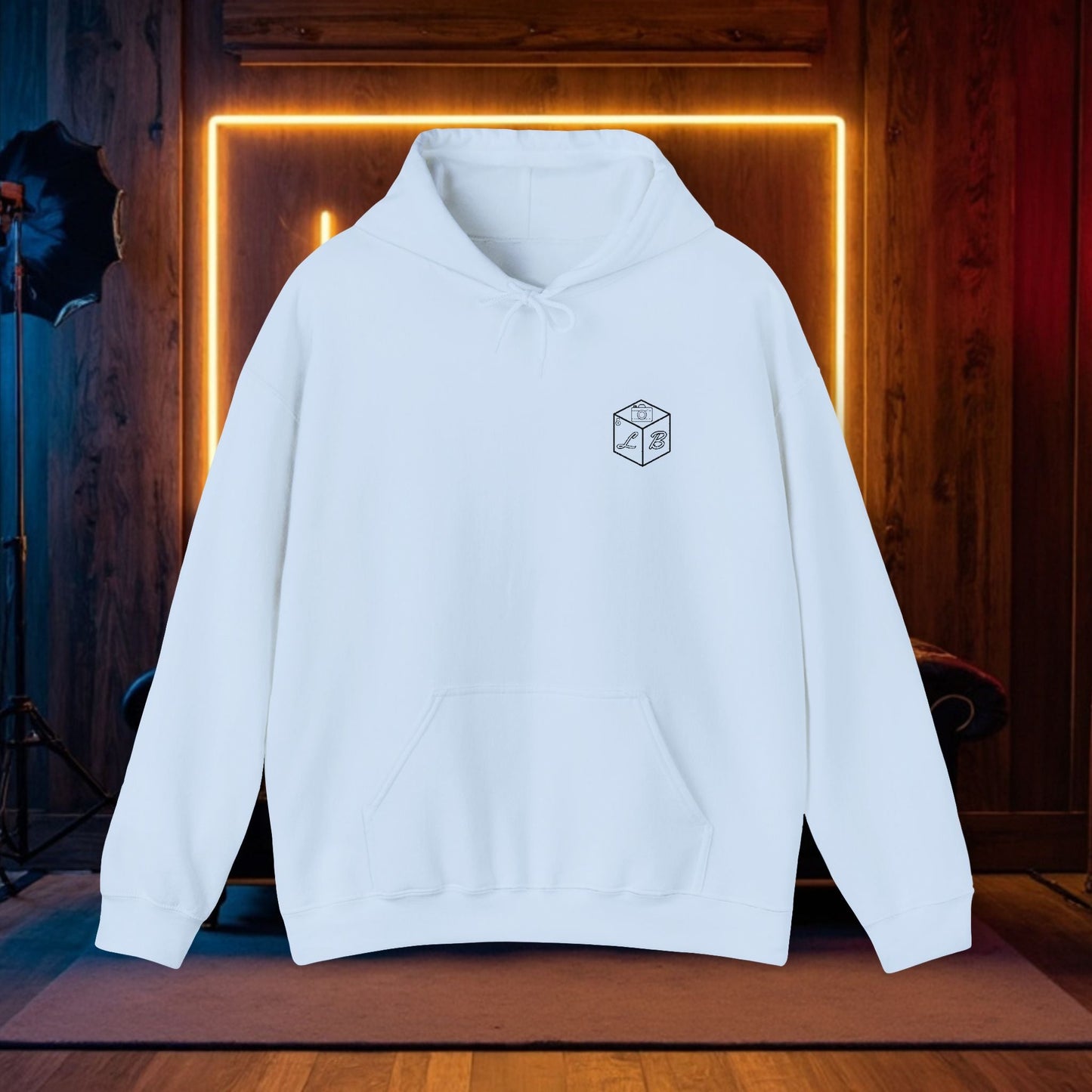 LB" ENT Unisex Heavy Blend™ Hooded Sweatshirt - The Lock Box
