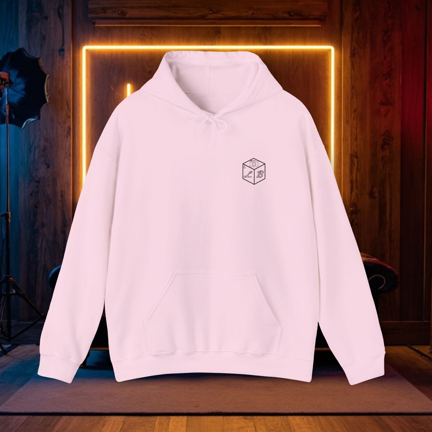 LB" ENT Unisex Heavy Blend™ Hooded Sweatshirt - The Lock Box