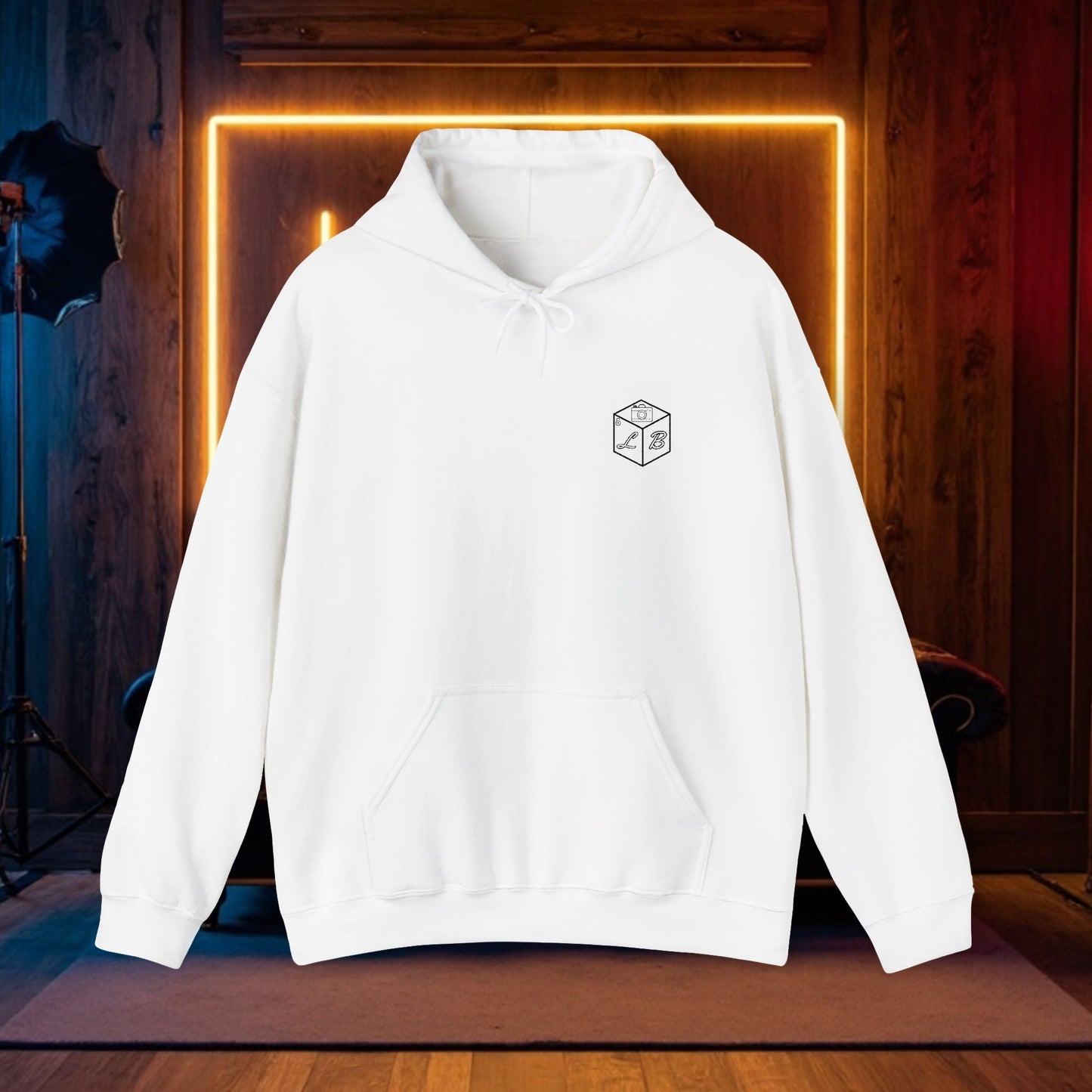 LB" ENT Unisex Heavy Blend™ Hooded Sweatshirt - The Lock Box