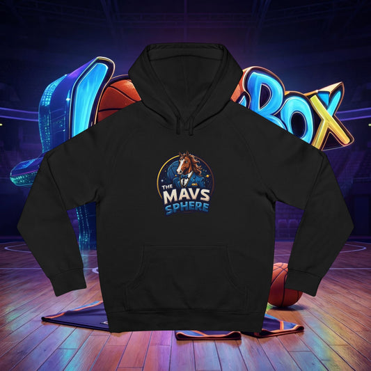 Mavs Sphere Hoodie — Vintage Horse Logo Pullover - The Lock Box