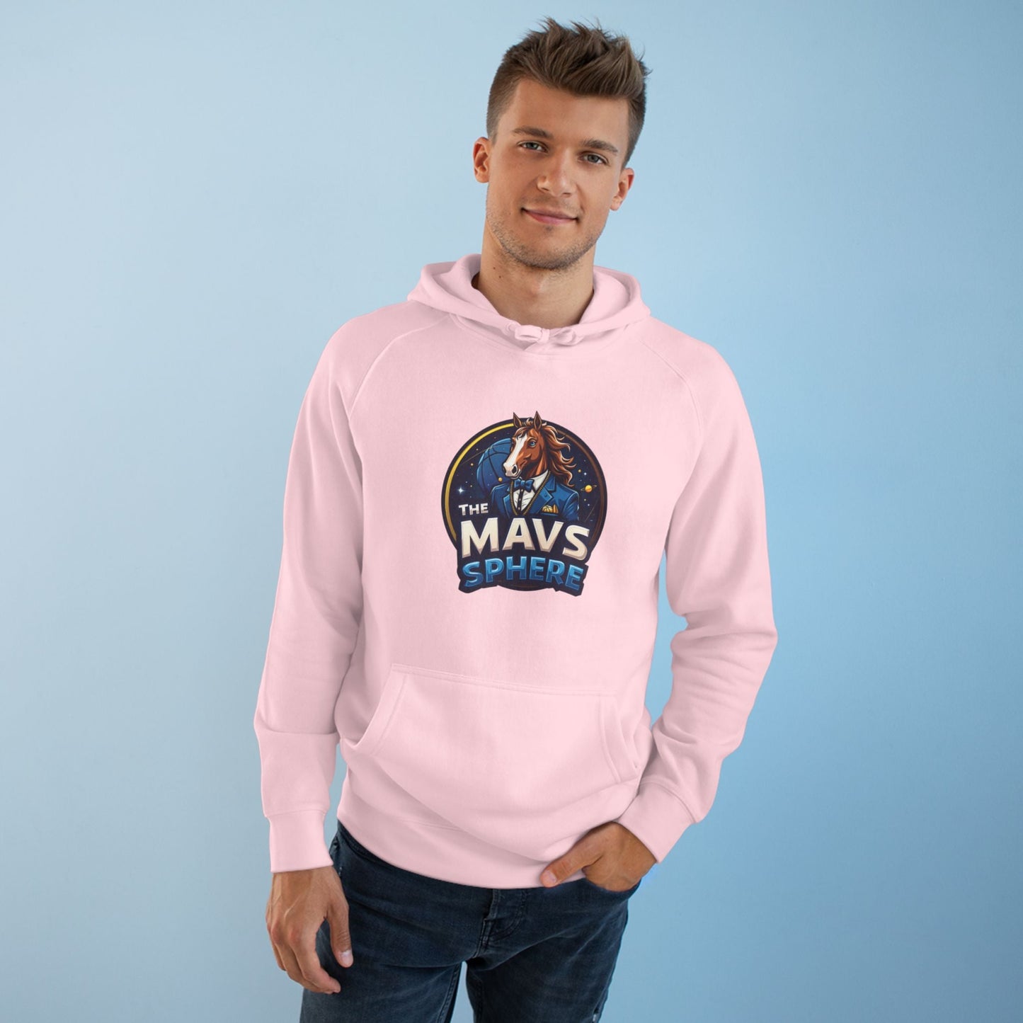 Mavs Sphere Hoodie — Vintage Horse Logo Pullover - The Lock Box