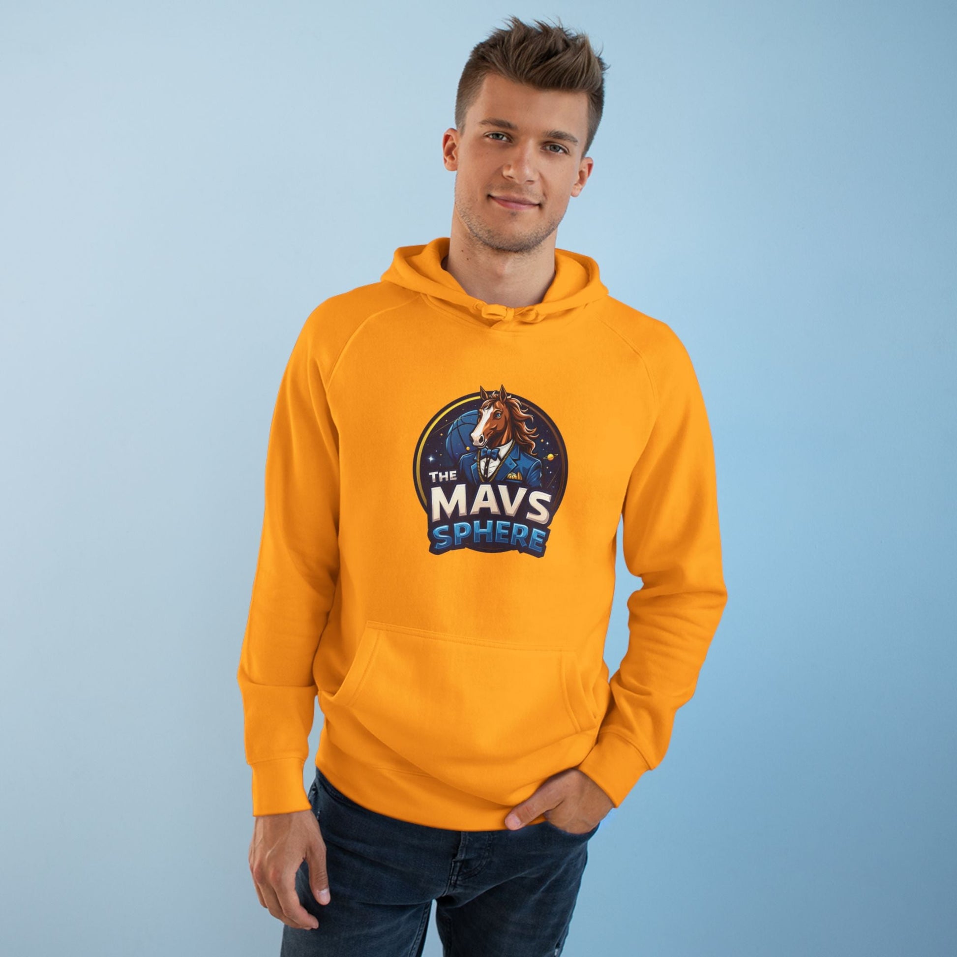 Mavs Sphere Hoodie — Vintage Horse Logo Pullover - The Lock Box