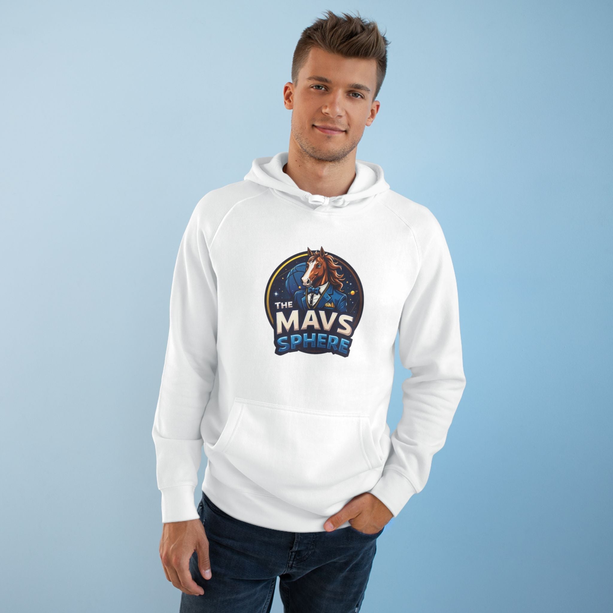 Mavs Sphere Hoodie — Vintage Horse Logo Pullover - The Lock Box