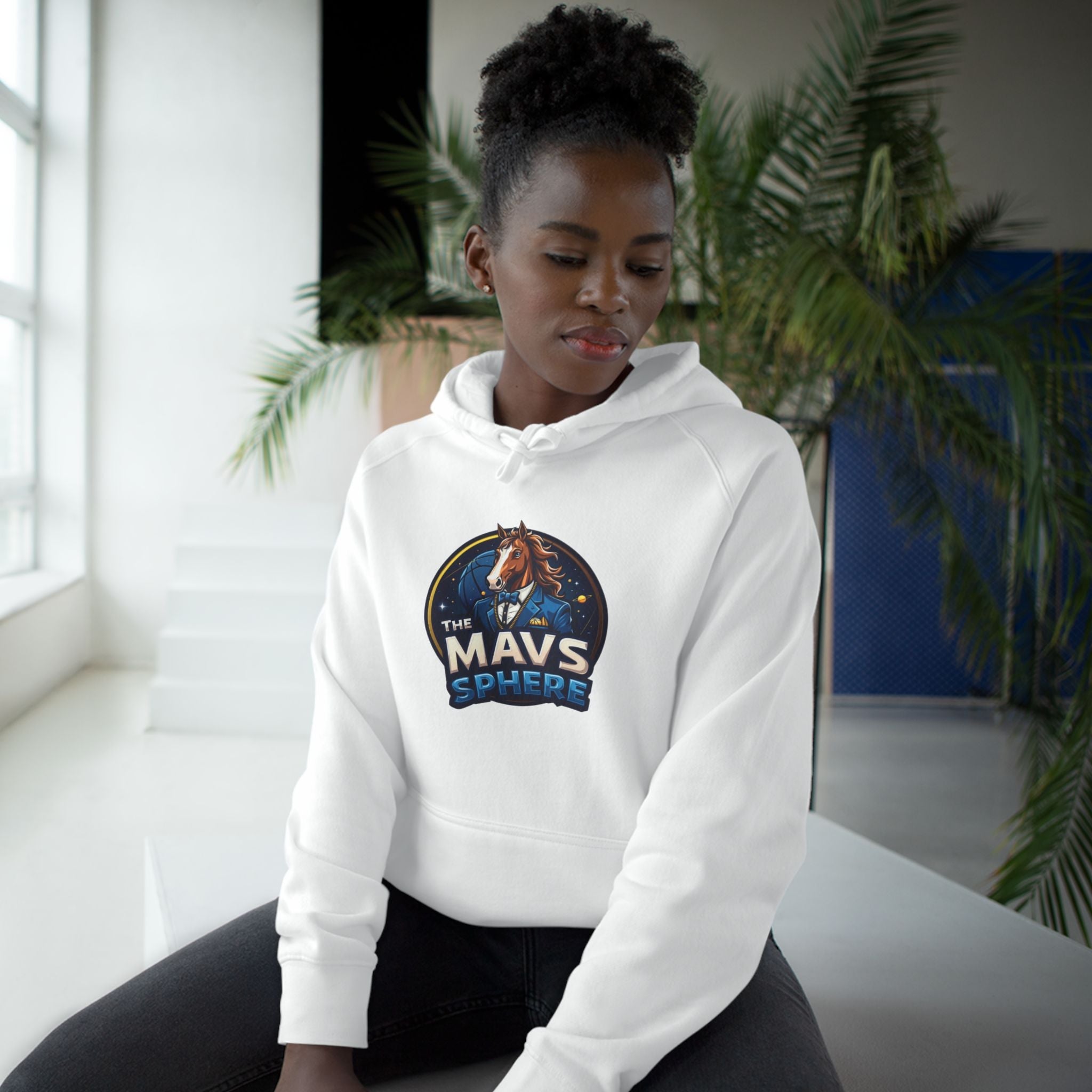 Mavs Sphere Hoodie — Vintage Horse Logo Pullover - The Lock Box