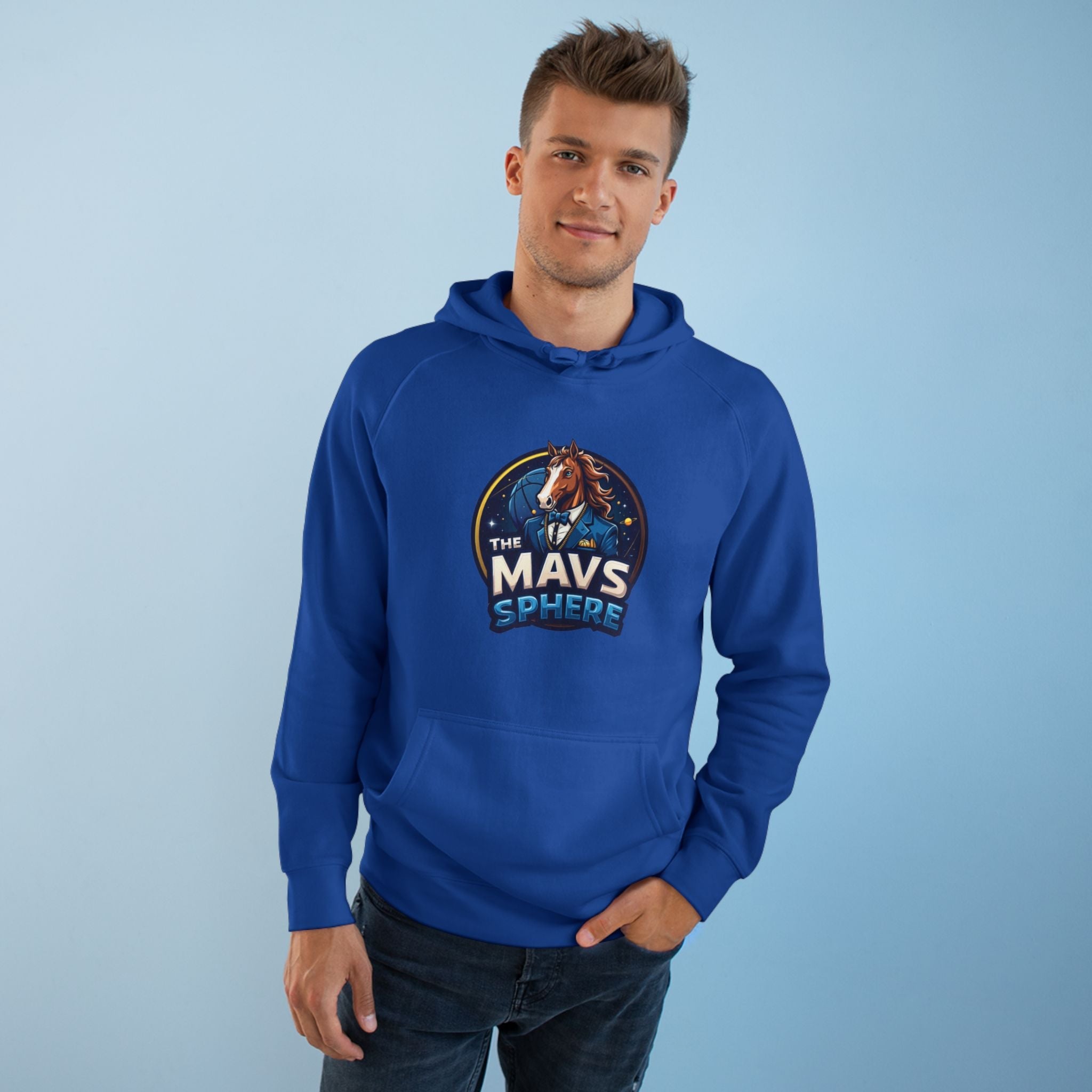 Mavs Sphere Hoodie — Vintage Horse Logo Pullover - The Lock Box