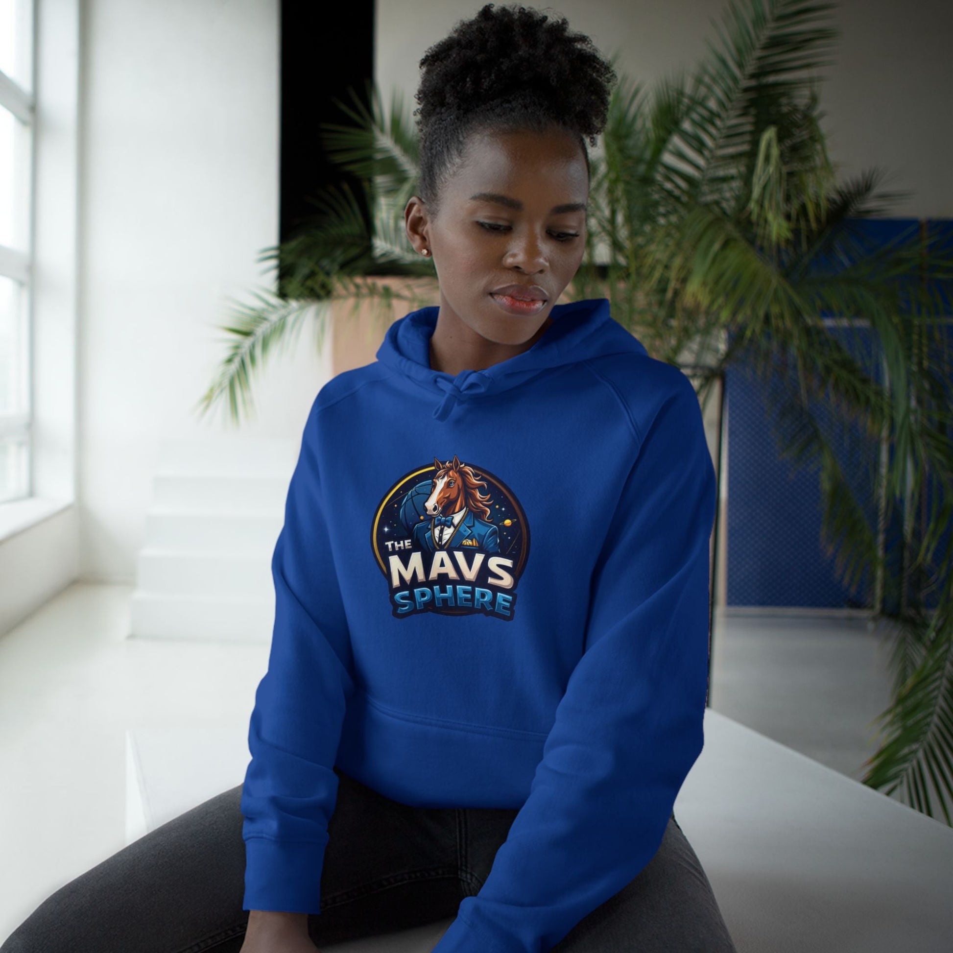 Mavs Sphere Hoodie — Vintage Horse Logo Pullover - The Lock Box
