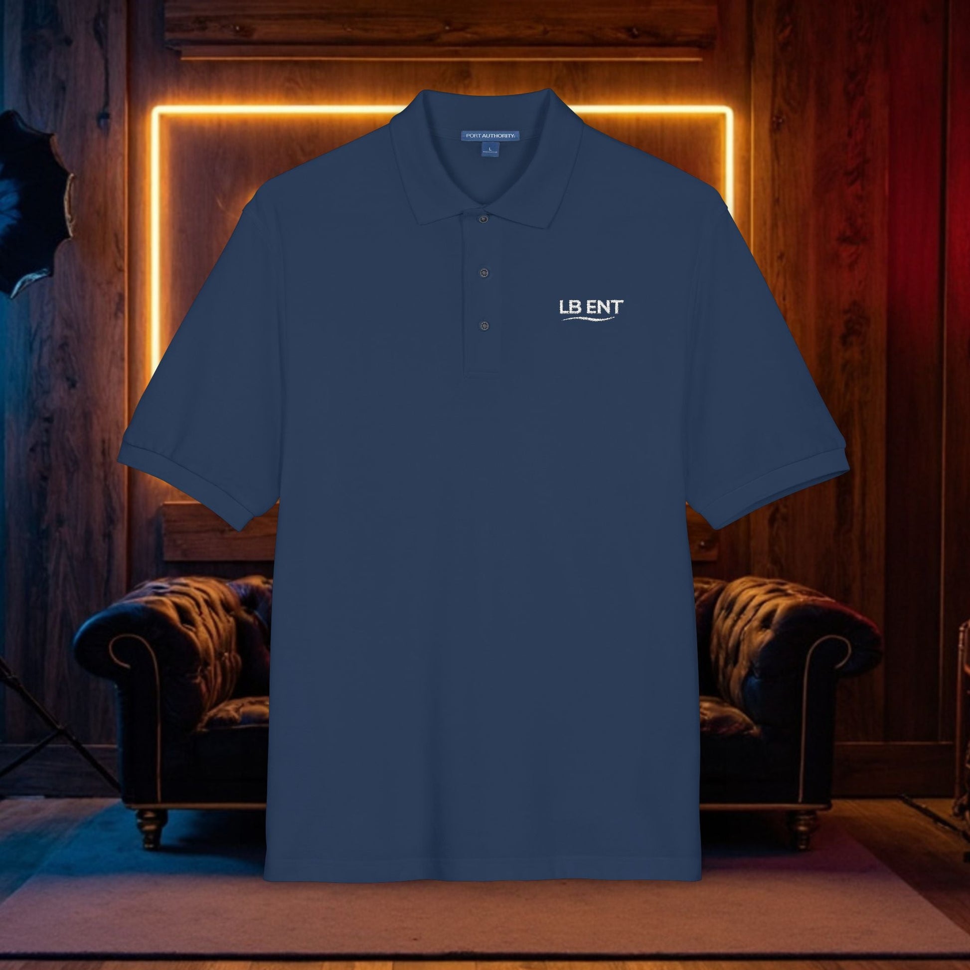 Stylish LB Ent Polo Shirt, - The Lock Box