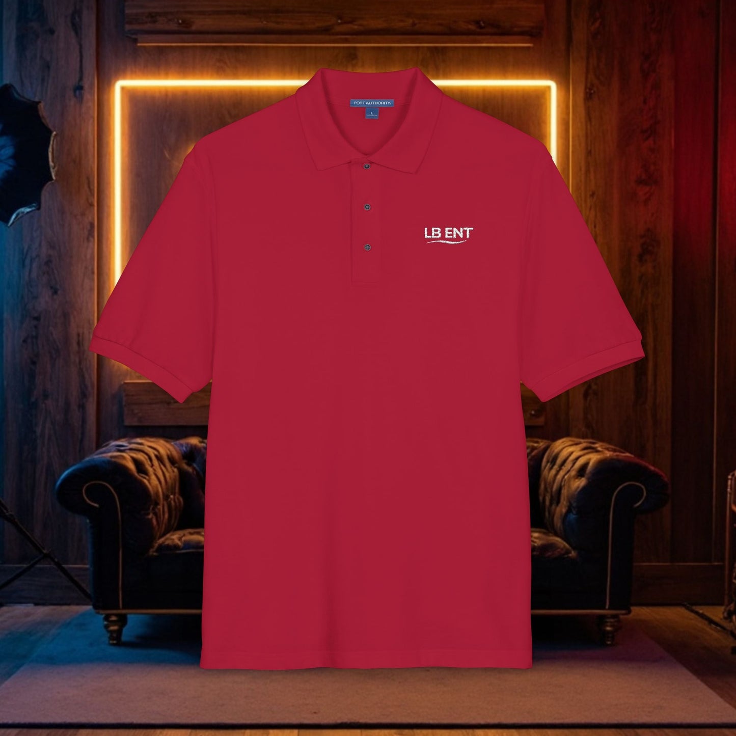 Stylish LB Ent Polo Shirt, - The Lock Box