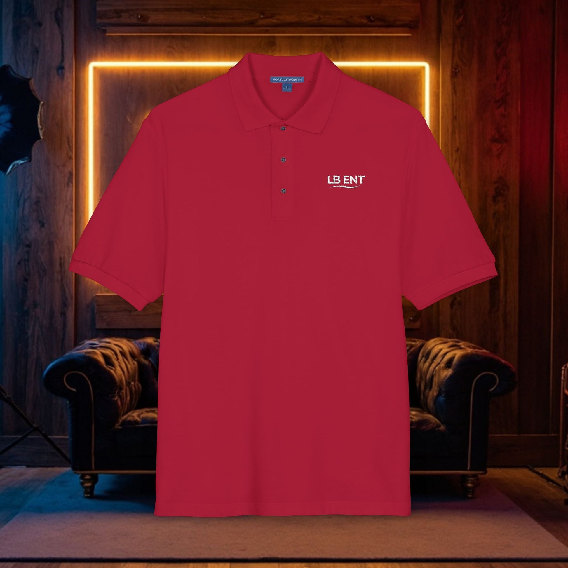 Stylish LB Ent Polo Shirt, - The Lock Box