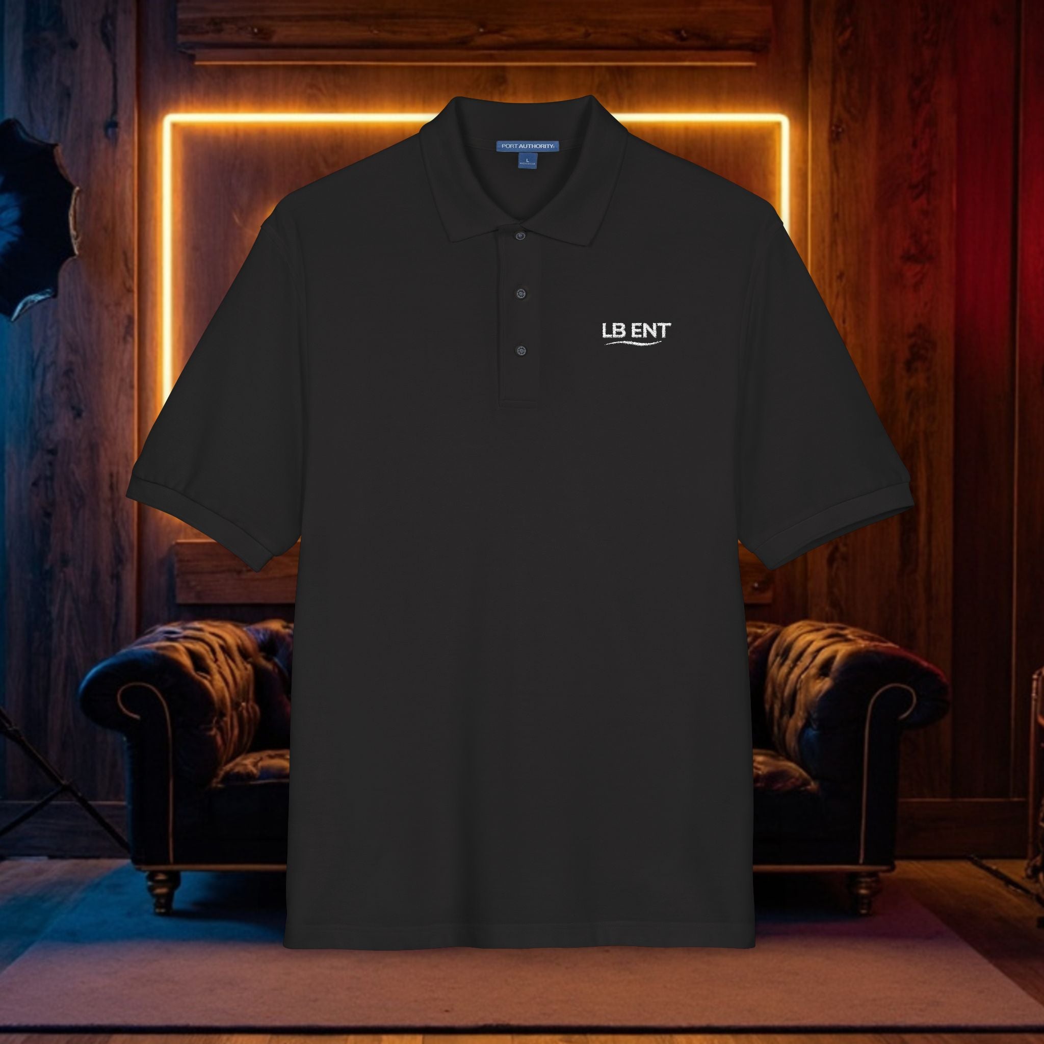 Stylish LB Ent Polo Shirt, - The Lock Box
