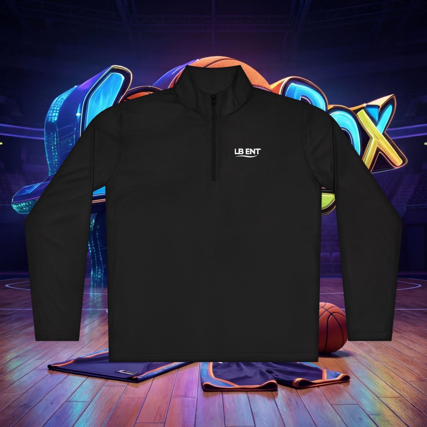 White Quarter - Zip Pullover. - The Lock Box