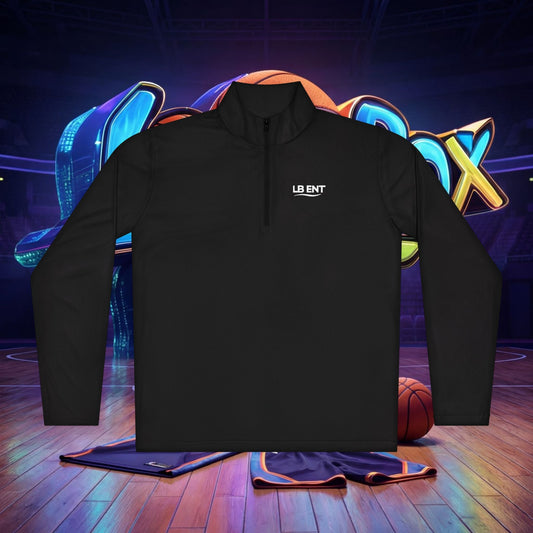 White Quarter - Zip Pullover. - The Lock Box