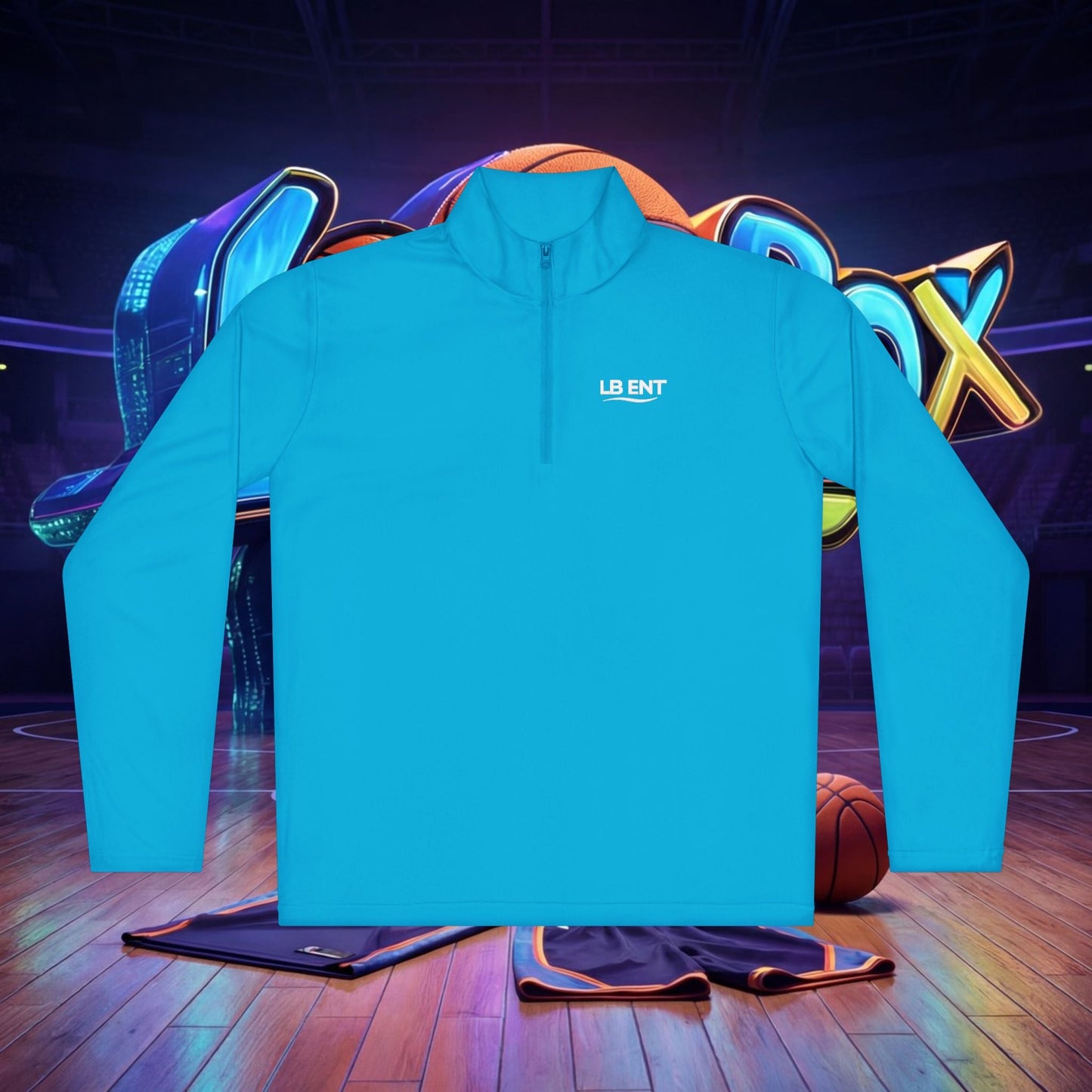 White Quarter - Zip Pullover. - The Lock Box