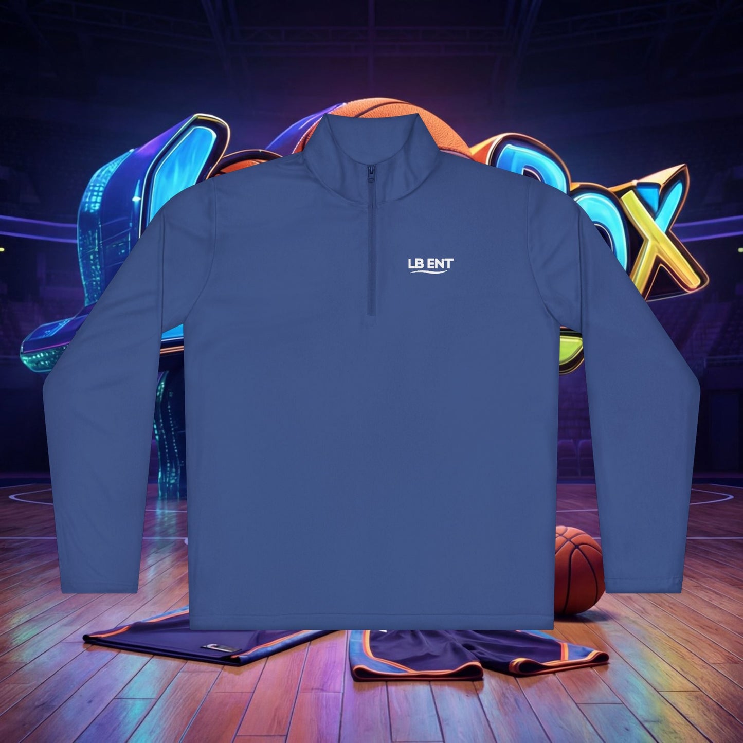 White Quarter - Zip Pullover. - The Lock Box